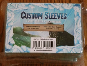Endless Winter Paleoamericans custom art card sleeves fantasia giochi kickstarter - Foto 1 di 2