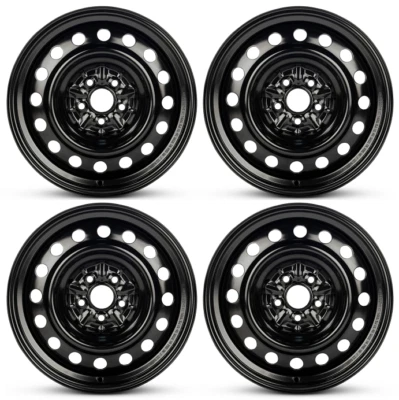 New Set of 4 16" x 6.5" Steel Wheel Rim 2003-2008 for Toyota Matrix Pontiac Vibe - Image 1 of 4