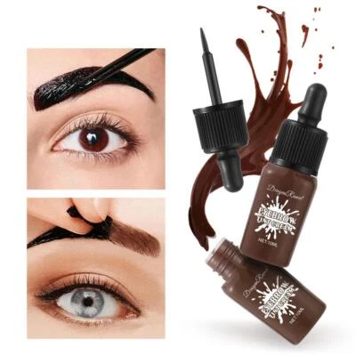 Peel-off Dye Eyebrow Gel Semi-Permanent Waterproof Brow Sweatp Tint Z7M7 D2P3 - Image 1 of 4
