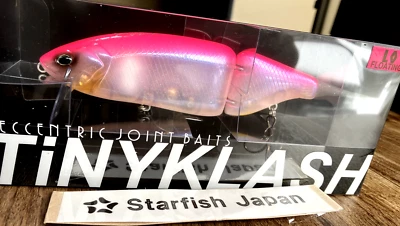 DRT TINY KLASH Low Floating Hasegawa Pink ver. 1 leurre swimbait Unused - Photo 1/4