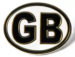 GB Great Britain Vehicle Code Sticker United Kingdom Pin Badge - Picture 1 of 3