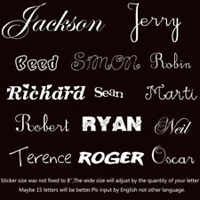 1pcs CUSTOM YOUR TEXT Vinyl Decal Stickers Car Bumper Personalized Name Decor