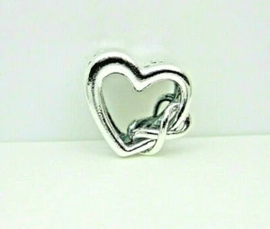 Authentic Pandora #798825C00 Love You Mom Infinity Heart Charm - Picture 1 of 2