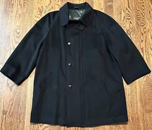 Corneliani Virgin Wool Jacket Size 54 Overcoat Coat Made In Italy $1200 Retail - Picture 1 of 5