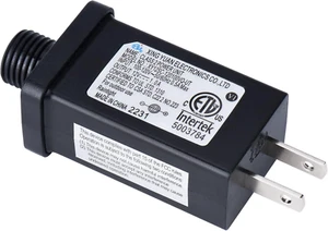 Adaptador inflable de patio de repuesto 12V 1A adaptador de fuente de alimentación para inflado exterior - Imagen 1 de 12