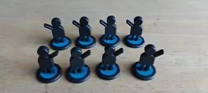 Portal Tortenerwerb Brettspiel Ersatz 8er Set blau Testpersonen - Bild 1 von 3