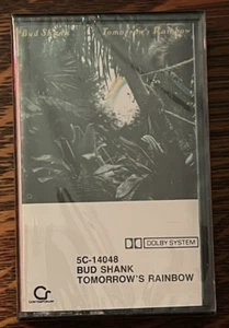 SEALED~ CASSETTE TAPE~ BUD SHANK~ 1989~ TOMORROW'S RAINBOW - Picture 1 of 6