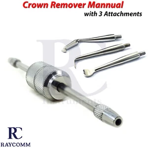 Kronenentferner manuelle Brückenpistole +3 Aufsätze Restaurationen Laborinstrumente CE - Bild 1 von 1