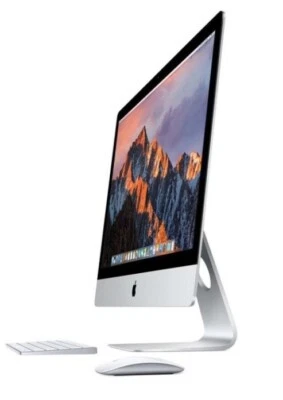 Apple iMac 27" (512GB SSD, Intel Core i5-7500, 3.40 GHz, 8GB) Silver - MNE92LL/A - Image 1 of 4