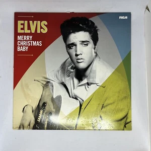ELVIS PRESLEY 'MERRY CHRISTMAS 'LP SWIRLED COLORED VINYL RCA - Bild 1 von 5