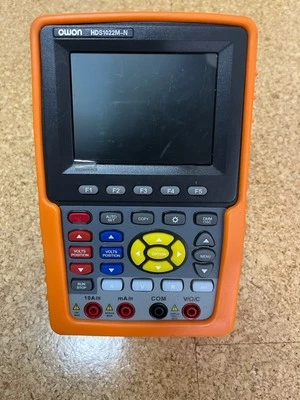 Owon HDS1022M-N 2 Kanal DSO mit 20 MHz Bandbreite (100 MSa/s) und digital Multim - Bild 1 von 4