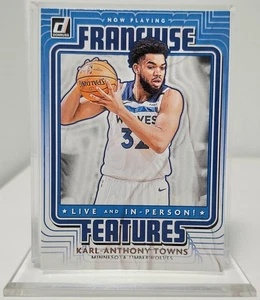 Características de la franquicia Panini Donruss 2020-21 #18 Karl-Anthony Towns Timberwolves - Imagen 1 de 2