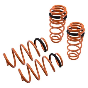 For Toyota Yaris 07-17 1.5" x 1.5" Front & Rear Lowering Coil Springs - Picture 1 of 1