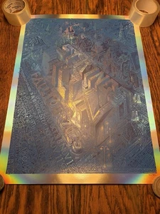 Billy Strings Fall Tour 2025 FOIL Poster #/850 David Welker Art FREE SHIP - Picture 1 of 7