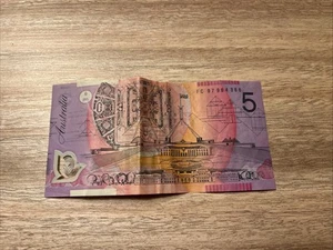 Seltene australische 5 $ Banknote 2013 - Bild 1 von 2