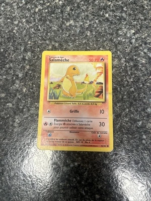 Pokemon 1st Edition French Card Base Set Salameche 46/102 NM - Charmander - Image 1 of 2