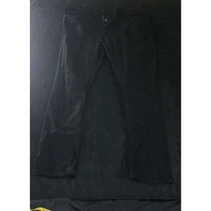 Across The Pond Signature Line Herren schwarze weiche Hose Jeans 44x32 - Bild 1 von 6