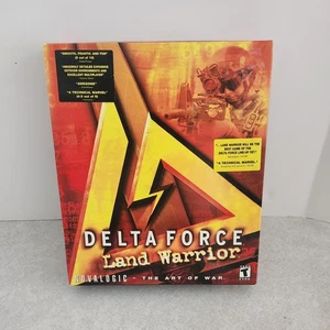 Delta Force Land Warrior NovaLogic 2000 PC CD-ROM Big Box Game - Picture 1 of 5