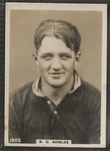 PINNACE FOOTBALL (LF SIZE PINNACE BACK)-#1905- WIGAN HIGHFIELD - SHIELDS  - Picture 1 of 2