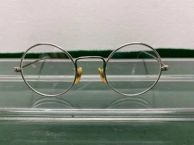 Antique Round John Lennon American Optical Silver Glasses Frames. - Image 1 of 4