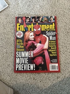 Entertainment Weekly April 2002 Spider-Man Tobey Dunst Spiderman MINT NO LABEL - Picture 1 of 2