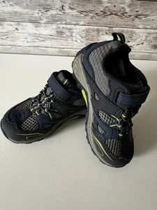 Merrell Trail Chaser Jr Hiking Shoes Youth Kids Size 9.5W Blue Boys Slip On. EUC - Picture 1 of 9