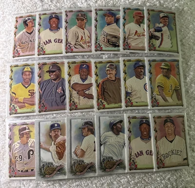 Lote de tarjetas Allen & Ginter 2022/23 base de números altos impresión corta Foto 1 de 2