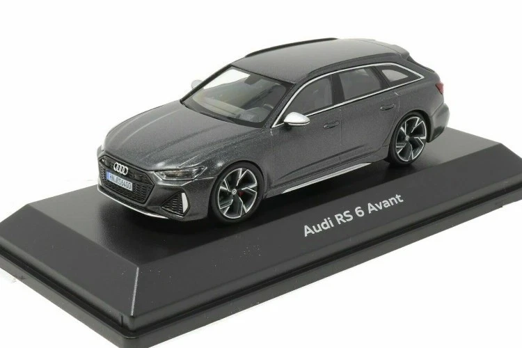 Minichamps AUDI Sport 1 43 Rs6 Avant Daytona Grey Matt/gloss Black-beige...