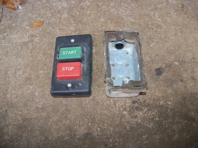 Rockwell Delta Wood Shaper Unisaw On Off Power Switch Box, 43-372, 230V - Image 1 of 3