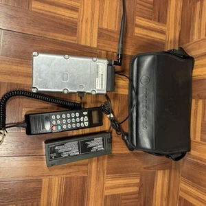 Vintage Motorola Cellular One Jcgdl-4500 Mobile Bag Cell Phone - Tested - Afbeelding 1 van 6