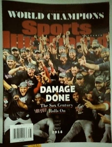 Sports Illustrated Magazine World Champions Red Sox Century Rolls On 2018 M506 - Picture 1 of 1