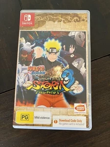 Naruto Shippuden Ultimate Ninja Storm 3 Full Burst Nintendo Switch Game - Picture 1 of 1
