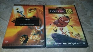 The Lion King Platinum Edition 2 & Lion King 1 1/2 DVDs - Picture 1 of 5