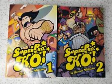 Super Pro K.O. by Jarrett Williams Volumes One and Two Manga Wrestling Unused
