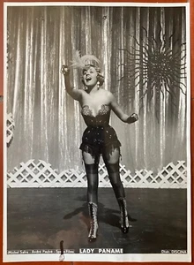 Original photo LADY PANAME Henri Jeanson SUZY DELAIR Cabaret 1950 - Picture 1 of 1