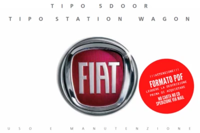 Libretto manuale istruzioni uso e manutenzione in PDF Fiat Tipo SW station wagon - Immagine 1 di 4