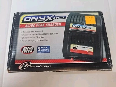 Duratrax Onyx 110 AC/DC Fast Peak Charger NiMH/Nicad DTXP4191 - 1A 2A 4A - Image 1 of 3