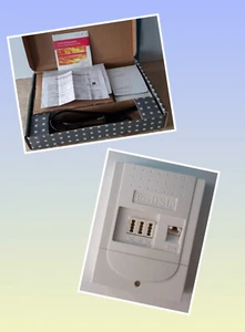 Telekom T-DSL Modem (ADSL) PE NTBBAE + Splitter Wie NEU - Bild 1 von 10