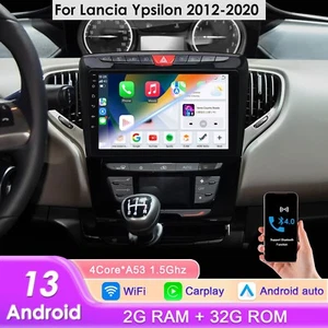 AUTORADIO ANDROID LANCIA YPSILON 2012-2020 STEREO AUTO TOUCH 9" 32GB NAVIGATORE - Foto 1 di 24