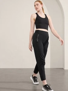 ATHLETA Trekkie North High Rise Jogger  2  | Black #533655 NEW - Picture 1 of 5