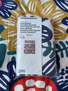 Brand New IKEA SOMMARASTER Full / Queen Duvet Cover and 2 Pillowcases - Picture 1 of 2