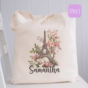 Bolso de Mano Personalizado de Lona 'Effiel Tower' - Imagen 1 de 15