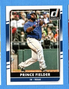 2016 Donruss #63 Prince Fielder Texas Rangers - Picture 1 of 1