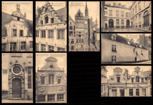 Belgique - LE VIEUX BRUXELLES - Série de 8 Cartes Postales - Ed. Nels - Bild 1 von 2