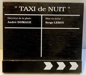 CLAP original - TAXI de NUIT - S.LEROY - 10 /1992 - 13,5 x 15 cm - Foto 1 di 3