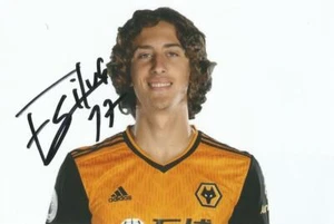 WOLVES: FABIO SILVA SIGNED 6x4 2020/2021 PORTRAIT PHOTO+COA - Picture 1 of 1