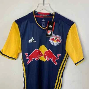 New York Red Bulls Adidas Authentic MLS Fußball Trikot Shirt Away 2016/17 — SMALL - Bild 1 von 14