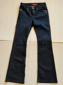 Cinch Women's Size 27/3 Lynden Slim Fit Trouser Dark Blue Denim Cowgirl Jeans - Picture 1 of 11