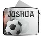 Personalised Laptop Case Any Name Football Design  Sleeve Tablet Bag 20