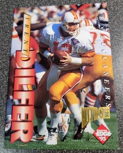 1995 Trent Dilfer Card #190 Collector's Edge Nitro 22K Buccaneers Football NFL - Picture 1 of 5